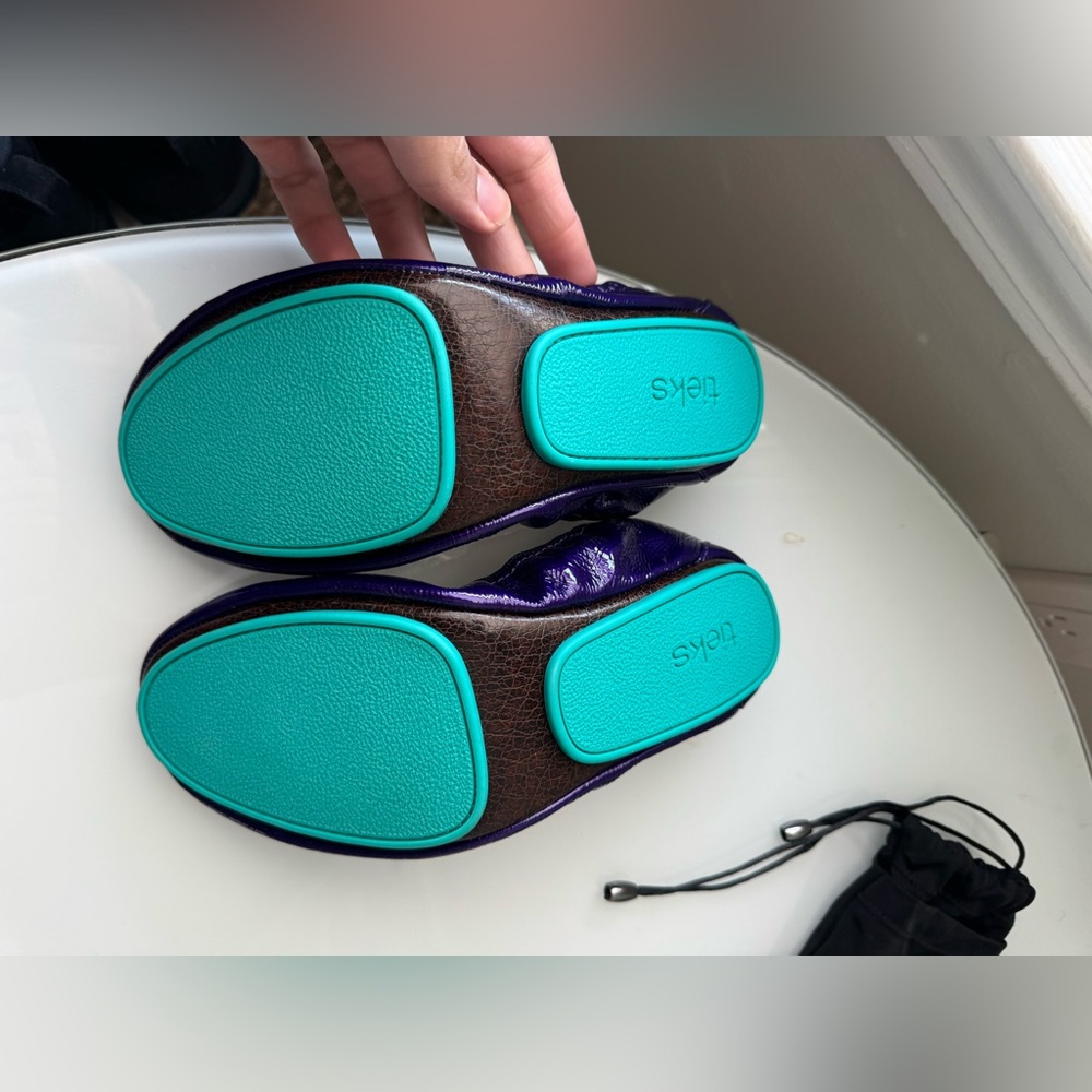 Purple Diamond Tieks Limited Edition Ballet Flats (exclusive) New In Box - Picture 4 of 4